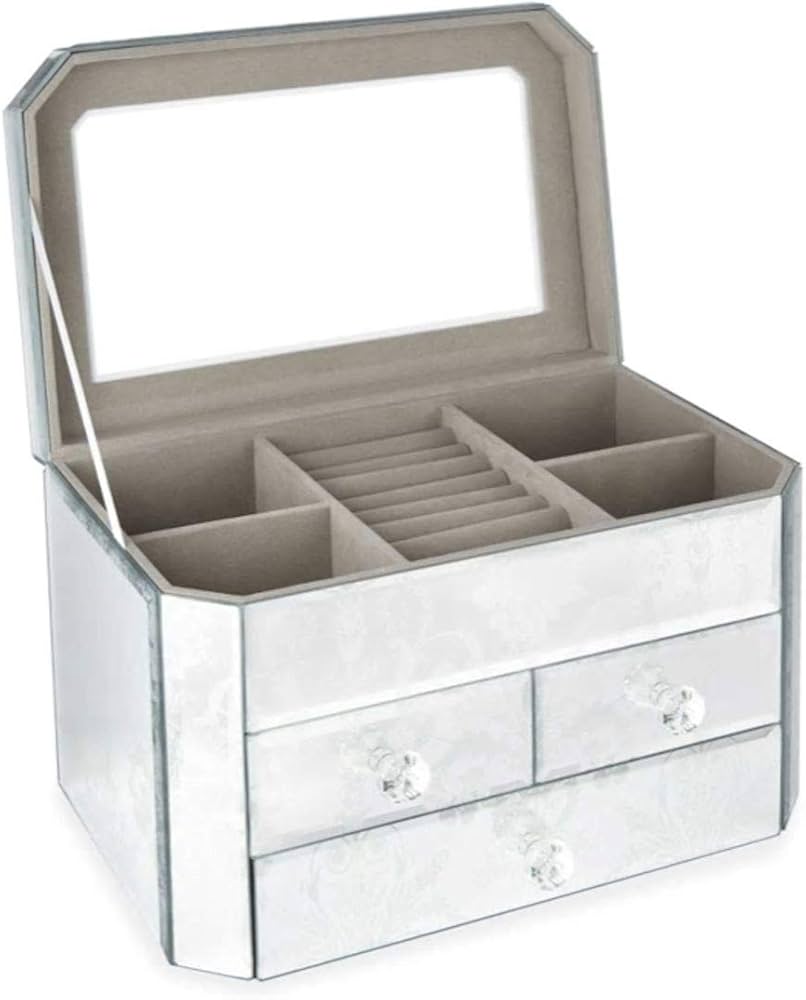 Amazon｜Laura Ashley [ローラアシュレイ] ミラージュエリーボックス