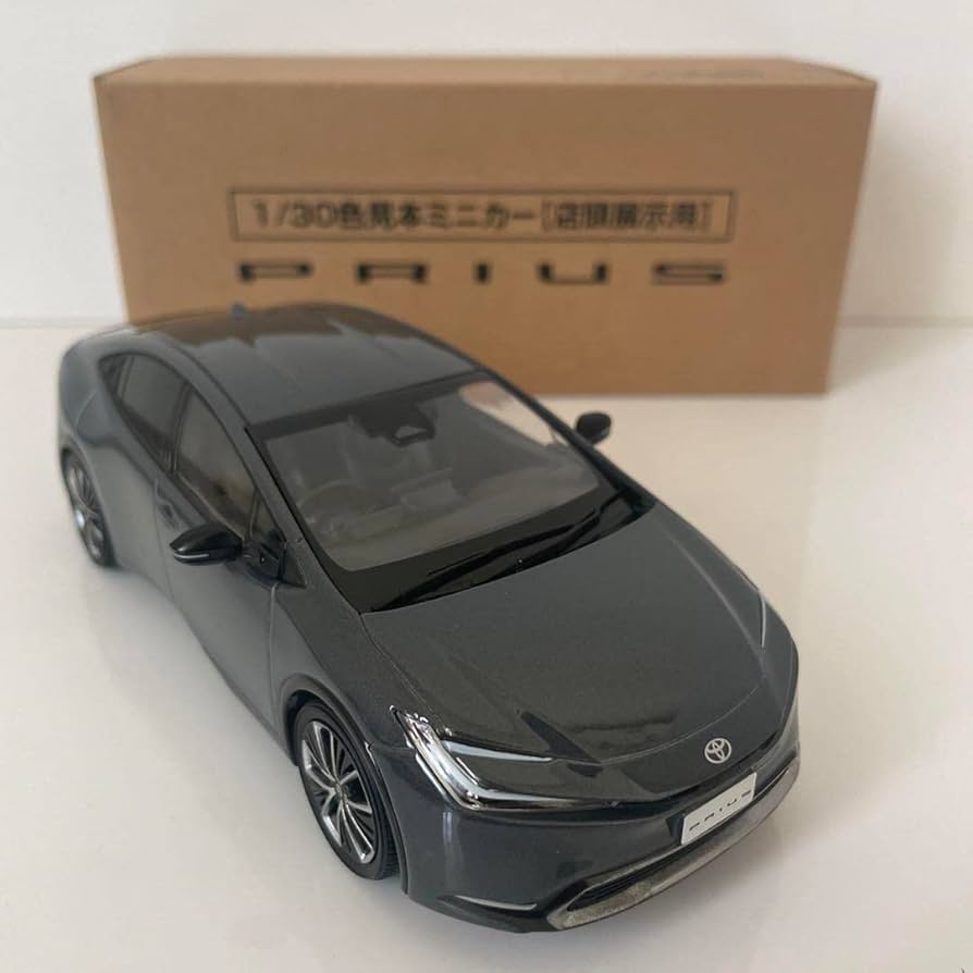 Amazon | 新型プリウス ミニカー カラーサンプル アッシュ | ミニカー