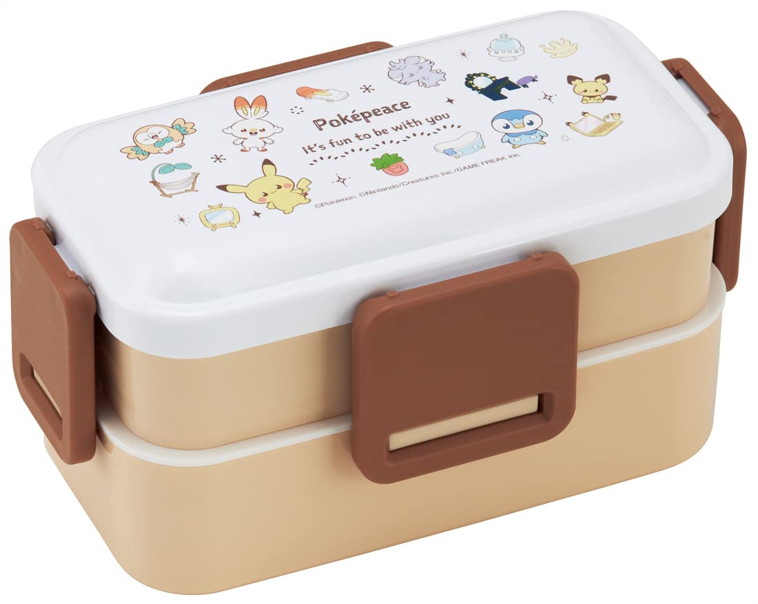 Amazon｜スケーター (skater) 弁当箱 ポケモン ポケピース 600ml 抗菌