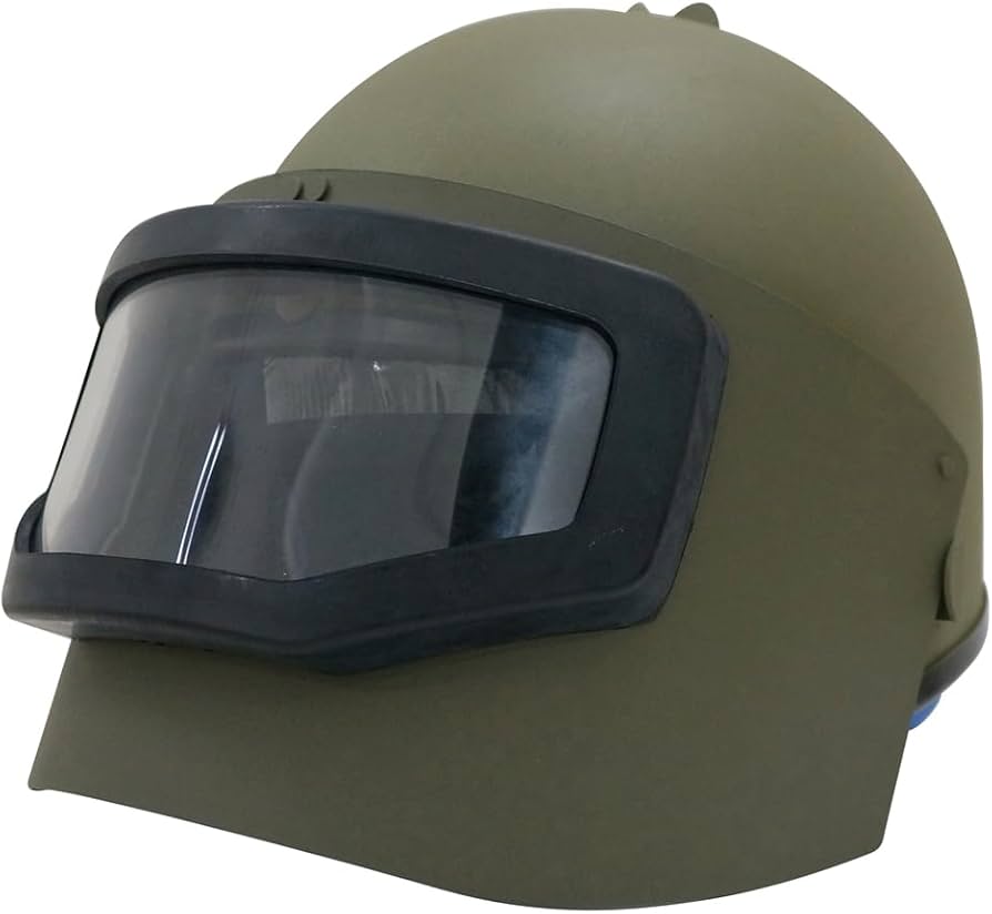 Amazon | ロシア軍 MASKA-1 ヘルメット 複製品 黄緑/グリーン FSB MVD