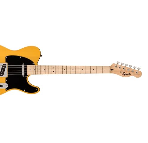 Amazon.com: Squire Sonic Telecaster Electric Guitar, Butterscotch