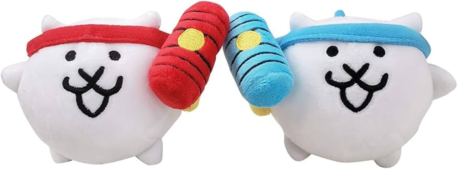 Amazon.co.jp: 【にゃんこ大戦争】 ぬいぐるみ ネコピコハンセット