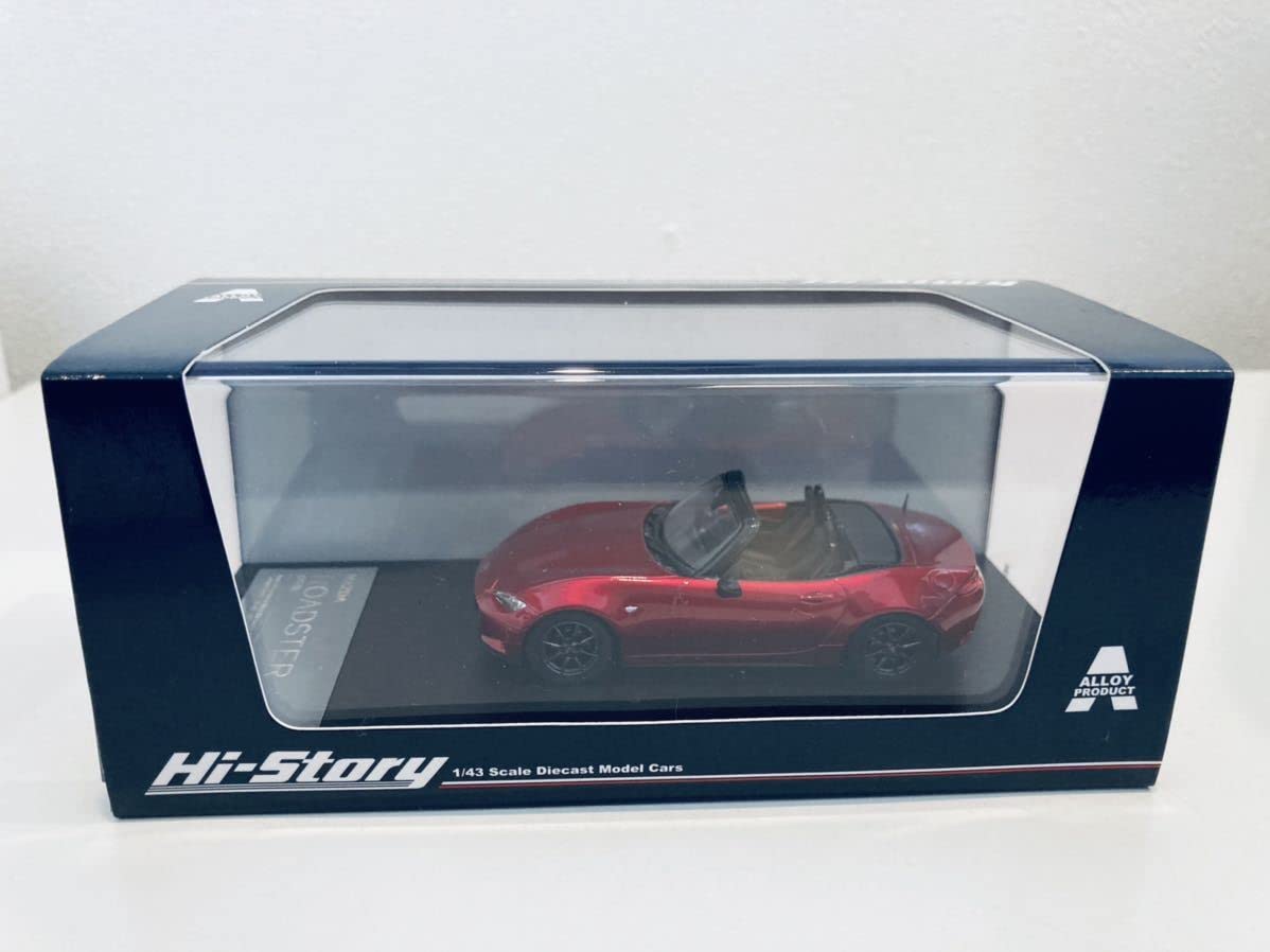 Amazon | 1/43 ハイストーリー マツダ ロードスター (ND) ソウルレッド