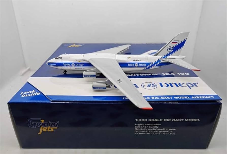 Amazon.com: Geminijets for Volga Dnepr Airlines of Russia Antonov