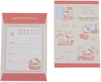 Amazon.co.jp: 山野紙業 キャラクター レターセット (ハローキティ KT