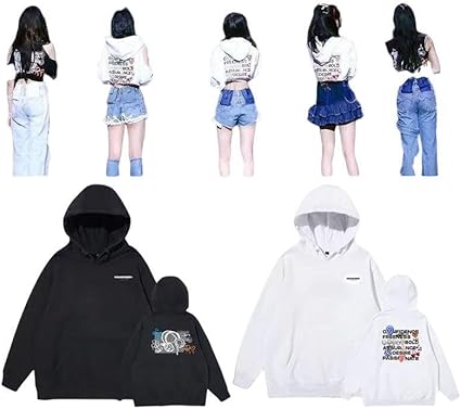 Amazon.co.jp: [YAJIA] ル・セラフィム グッズ パーカー 長袖