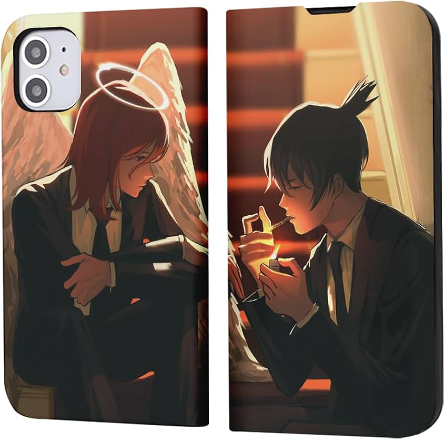 Amazon.co.jp: チェンソーマン スマホケース iPhoneケース エンジェル