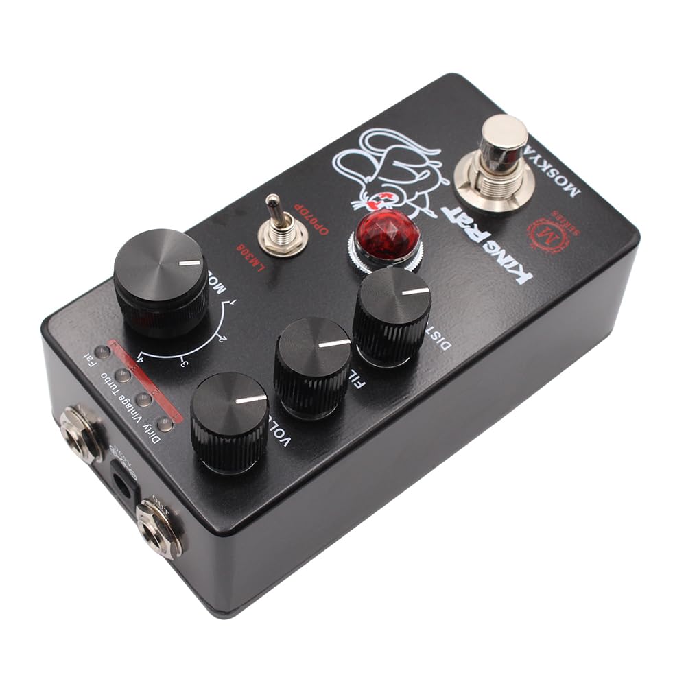 Amazon | Mosky Audio King Rat Distortion 4モードセレクトノブ