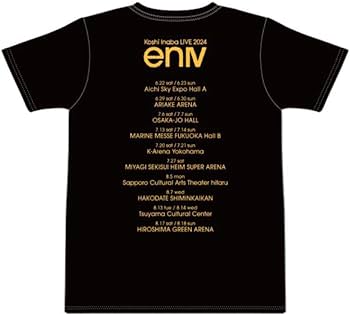 Amazon.co.jp: B'z 稲葉浩志 en4 ツアー Tシャツ Mサイズ : おもちゃ