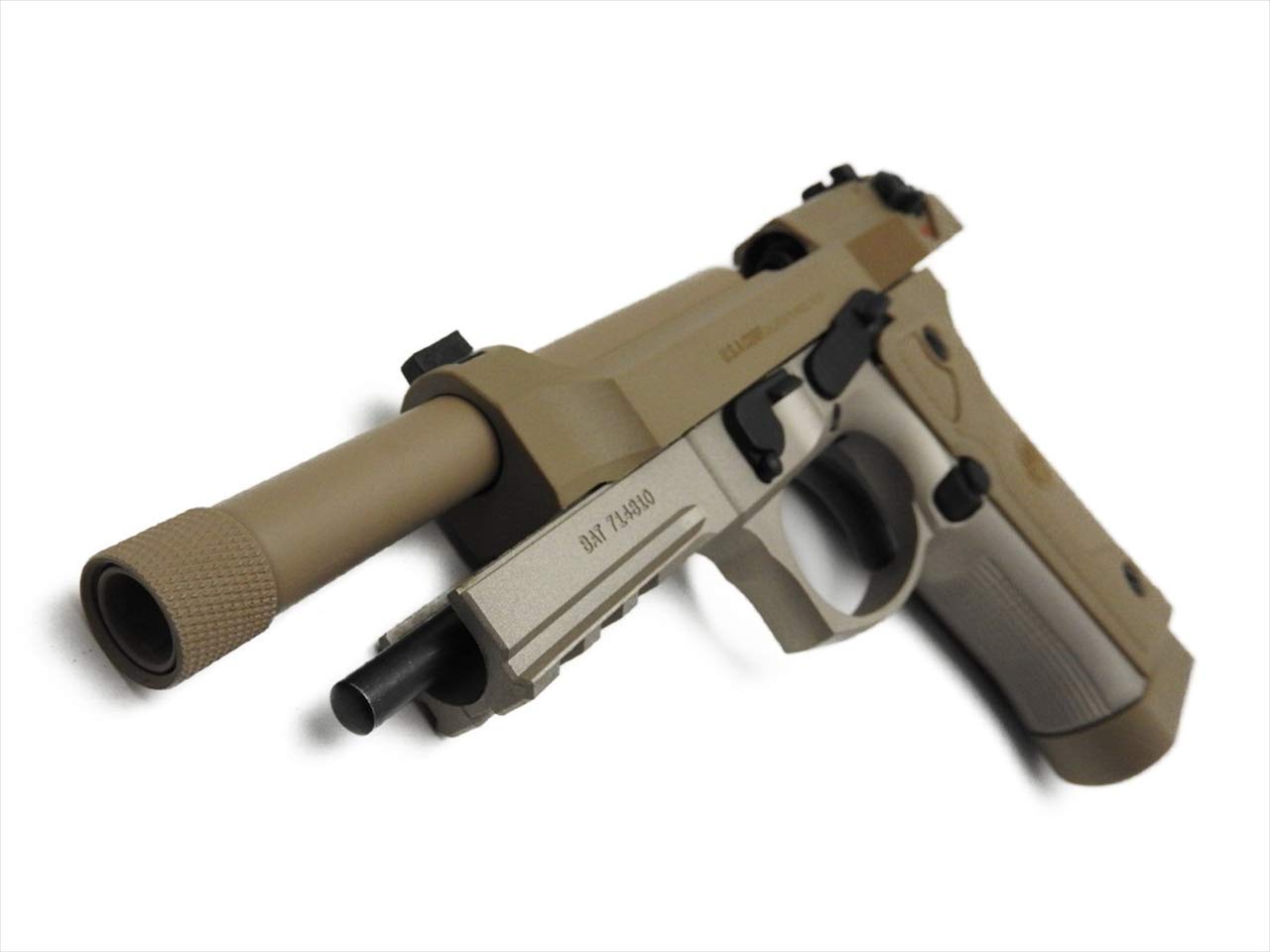 Amazon.co.jp: ガスガン CO2 ガスガン タニオコバ BM-9 フラットダーク