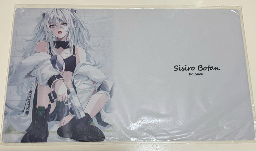 Amazon.co.jp: ホロライブ 獅白ぼたん プレイマット デスクマット