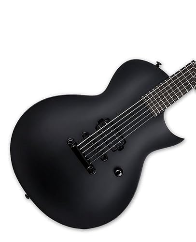 Amazon.com: ESP LTD EC-Black Metal - Black Satin : Musical Instruments