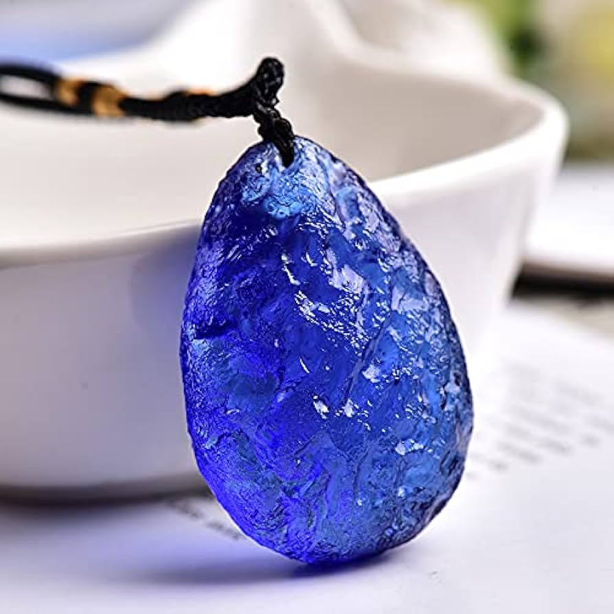 Amazon.co.jp: モルダバイト石、本物の生モルダバイト メンズ女性