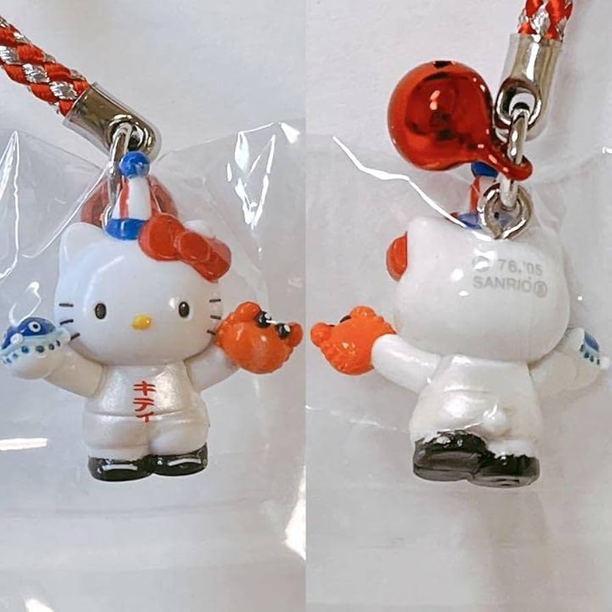 キティ⭐︎ニュージーランド限定ストラップ⭐︎寝付け キティ