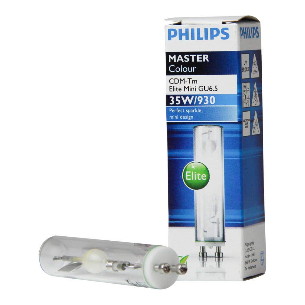 Philips 418798 CDM-Tm Elite Mini GU6.5 35W 930 Metal Halide Bulb