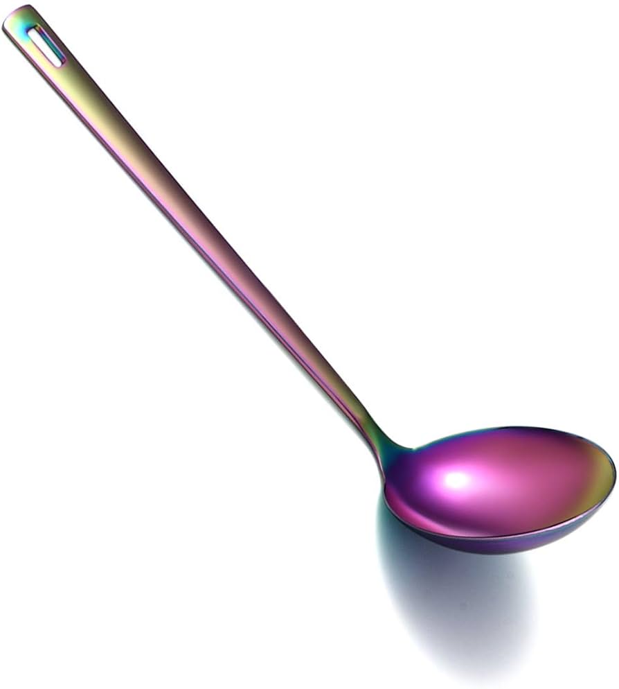 Amazon.co.jp: おたま ステンレススチール キッチンレードル チタイ