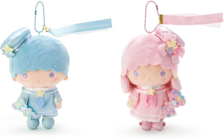 Amazon.co.jp: リトルツインスターズ パフ&ポフ スイーツ マスコット