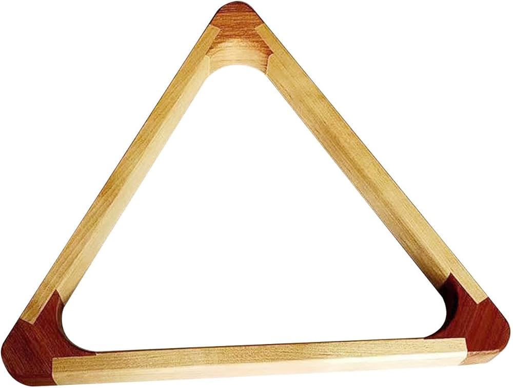 Amazon | a aternee 木製ビリヤード 三角ボールラック スヌーカー