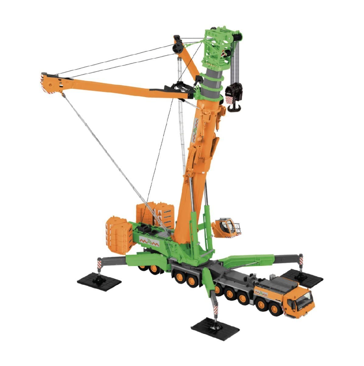 Amazon.co.jp: NZG 1/50 MPM Liebherr LTM11200-9.1 mobile crane 130