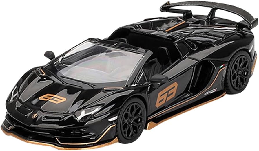 Amazon | MINI GT 1/64 ランボルギーニ アヴェンタドール SVJ 63
