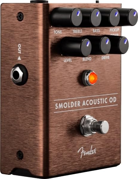 Amazon | Fender エフェクター Smolder Acoustic Overdrive | ワウ