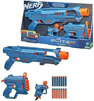 Amazon.co.jp: Nerf Elite 2.0 ロードアウト 3-ブラスターパック