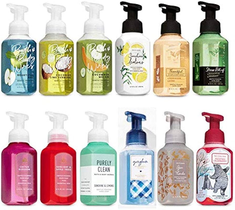 Amazon.co.jp: Bath and Body Works ハンドソープ 12本詰め合わせ