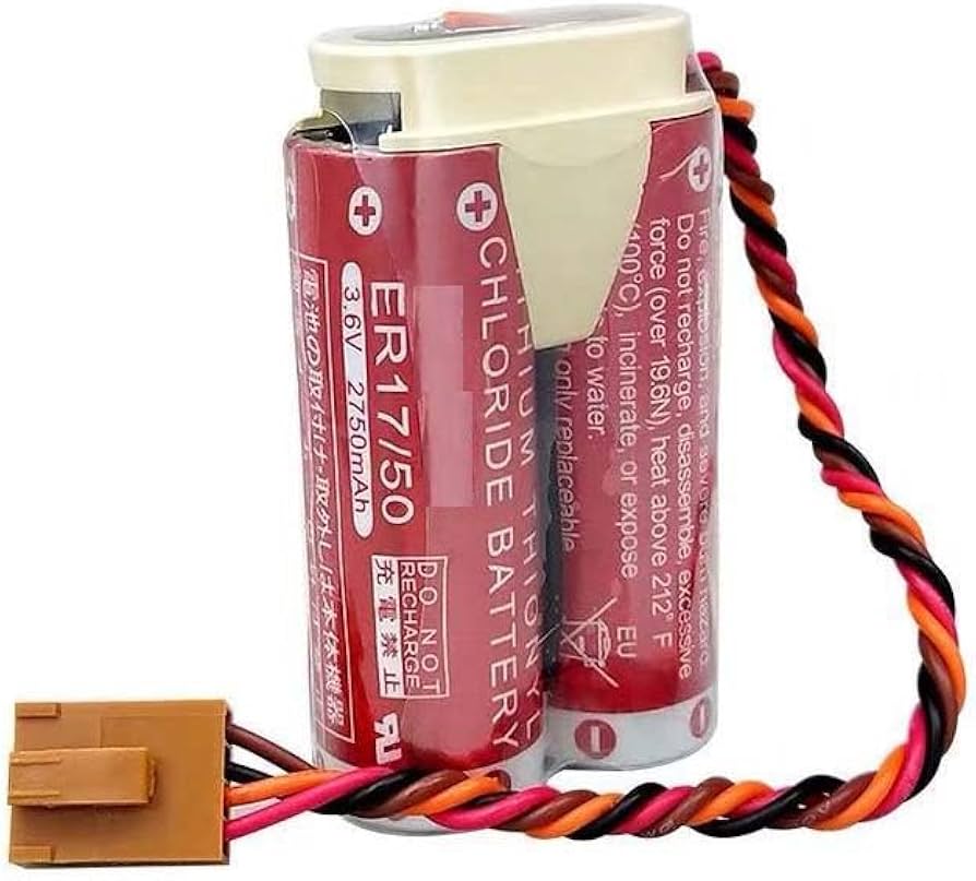 Amazon.com: KUAN MAI ER17/50 3.6V Battery Pack for Kawasaki Robot