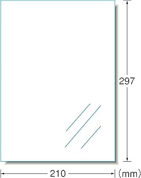 Amazon | エーワン ラベルシール ツヤ消しフィルム 透明 A4 ノーカット