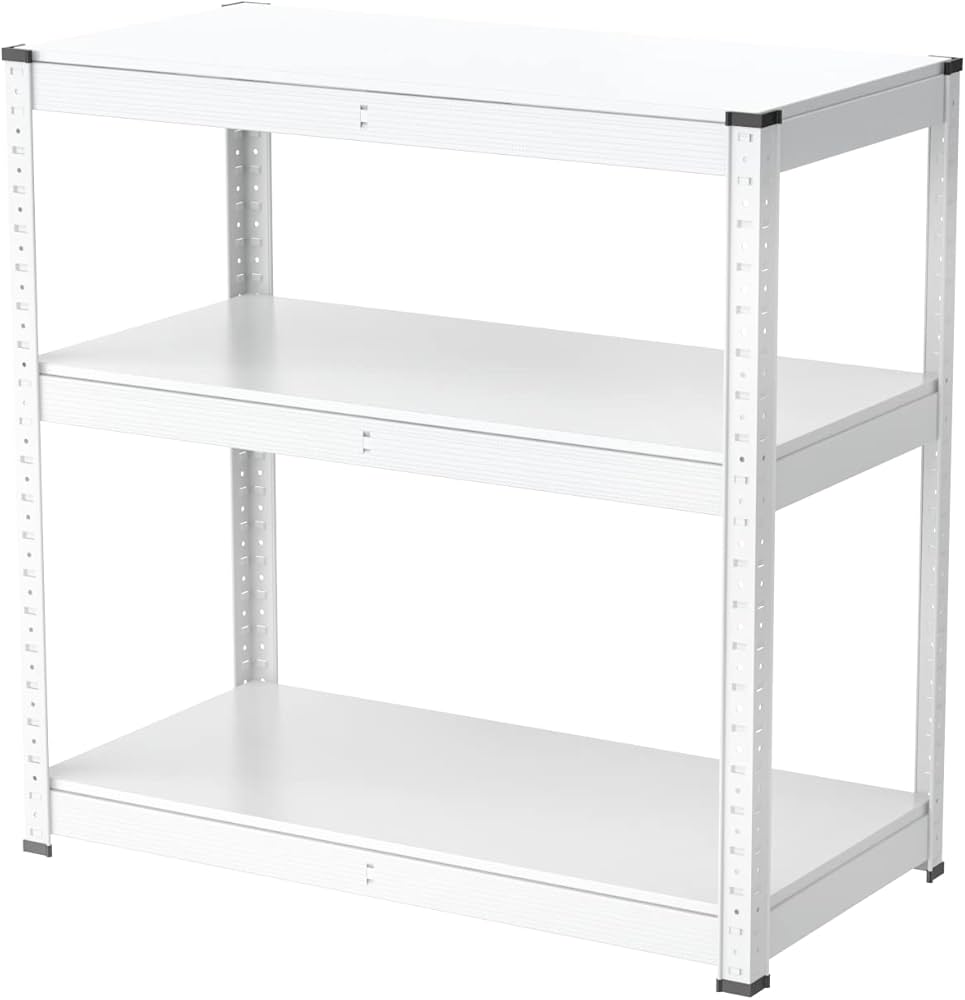 Amazon｜Umimileラック スチールラック 幅80cm 3段 耐荷重120kg/段