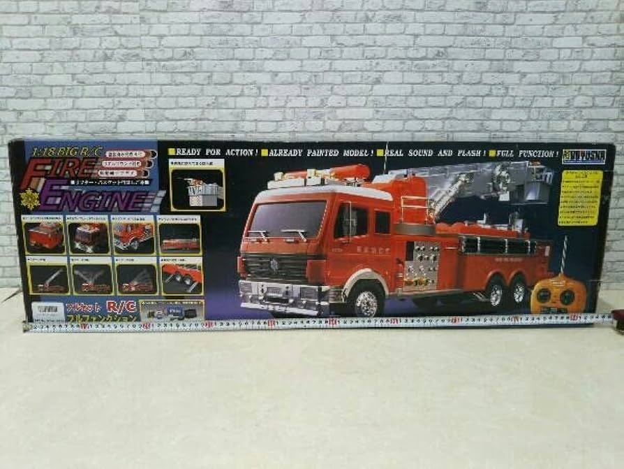 Amazon.co.jp: 童友社 1/18 FIRE ENGINE リフター・バスケット付