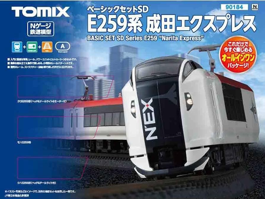 Amazon.co.jp: TOMIX 90184 ベーシックセット SD E259系成田