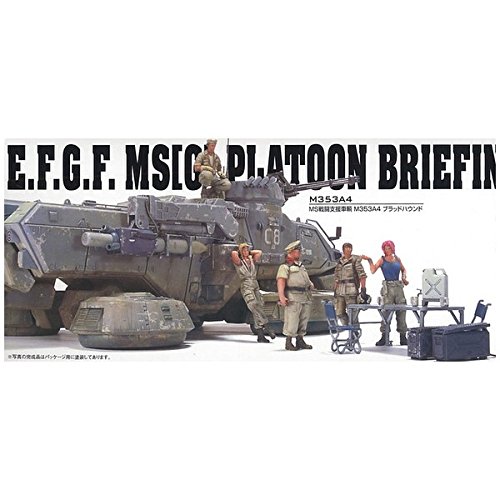 Amazon.com: Bandai Hobby E.F.G.F. MS[G] Platoon Briefing Set 1/35