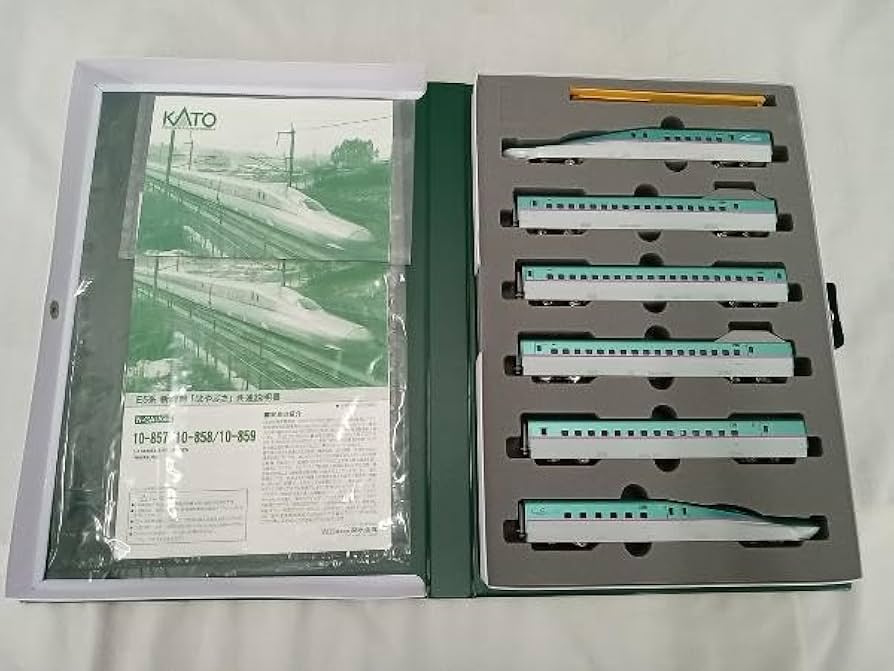 Amazon | Nゲージ KATO 10-858 E5系 新幹線「はやぶさ」増結セットA（3