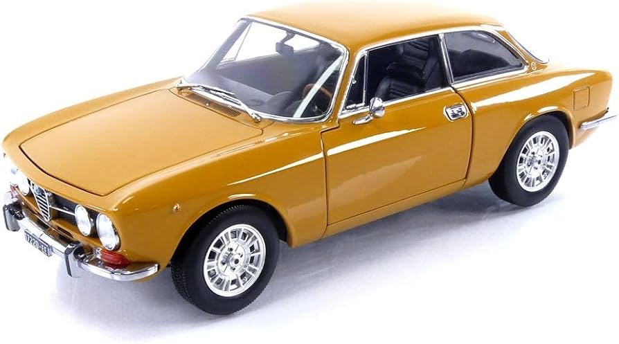 Amazon | NOREV B アルファ・ロメオ 1750 GTV 70 イエロー 1/18 187910