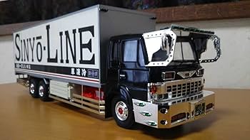 Amazon.co.jp: アオシマデコトラ日野スーパードルフィン冷凍車完成品