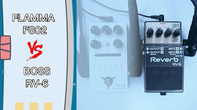 Amazon.com: FLAMMA FS02 Reverb Pedal Stereo Guitar Effects with 7