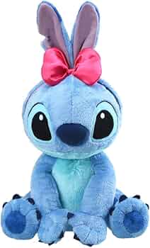 Amazon.co.jp: スティッチ ギガジャンボリボンぬいぐるみ 大サイズ
