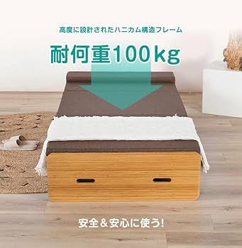 Amazon｜リコメン堂 ベッド シングル 折りたたみ 組み立て簡単 耐荷重