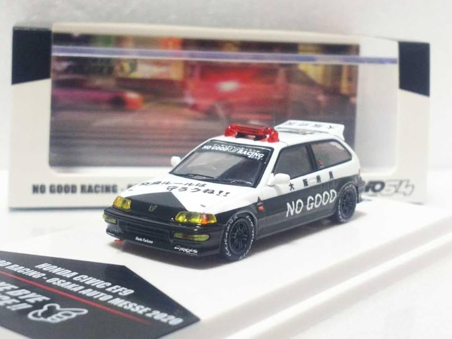 Amazon.co.jp: INNO 1/64 グランドシビック EF9 バイバイポリス