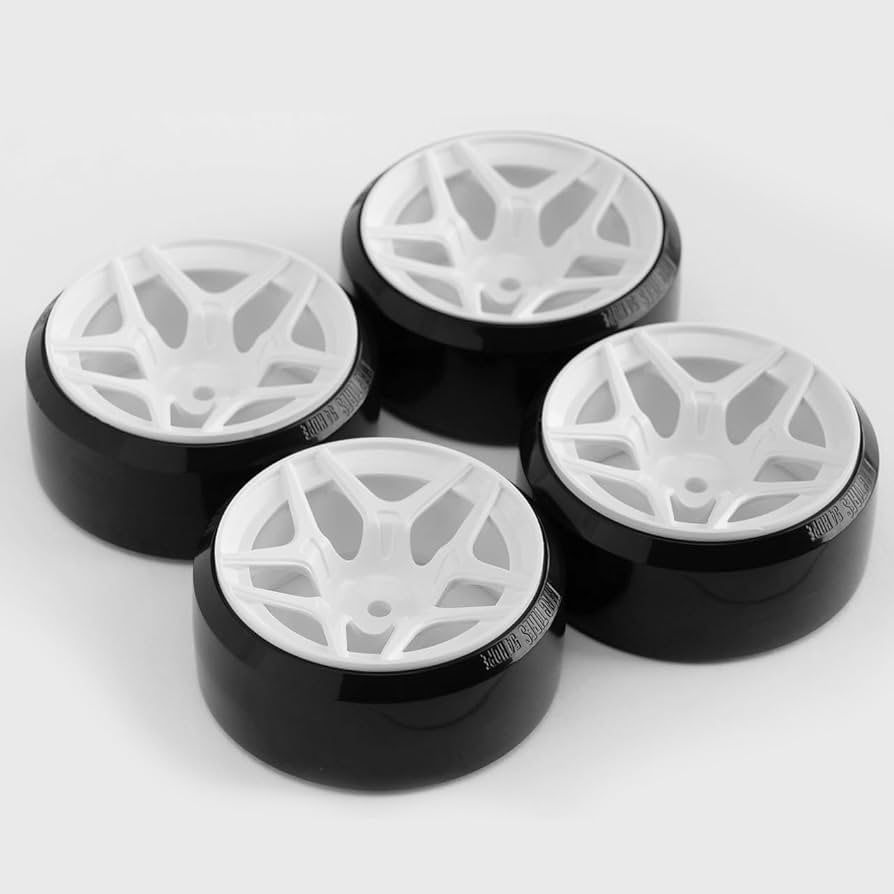 Amazon.co.jp: MRC ホイールセット HDPE タイヤ 内径54mm 4本