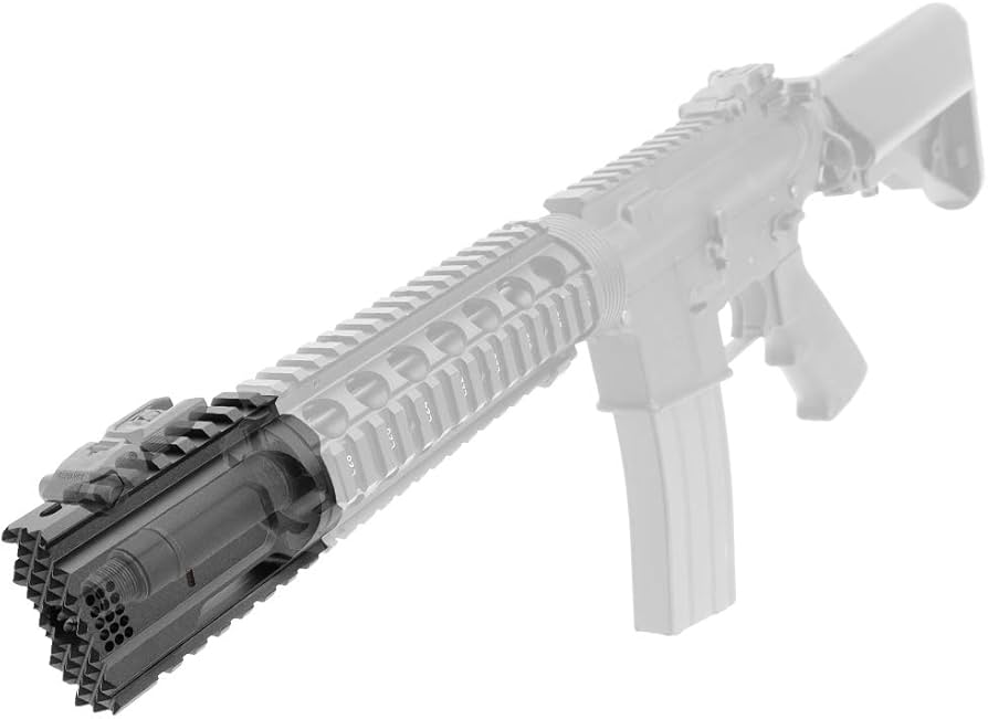 Amazon | [LayLax][M4 CQB-R ストライクレイルシステム] ブラック