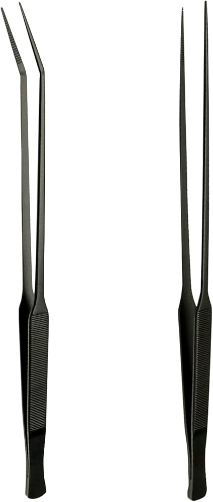 Amazon.co.jp: [UTK Usagi To Kame]ピンセット 2点セット ストレート