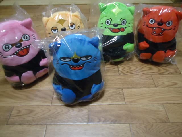 Amazon.co.jp: 1 MAN WITH A MISSION マンウィズ ぬいぐるみ おてのり