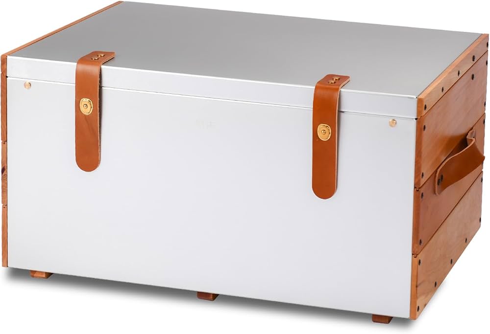 Amazon.co.jp: 「TORUK x 制吉」アルミコンテナ 収納ボックス 60Lス