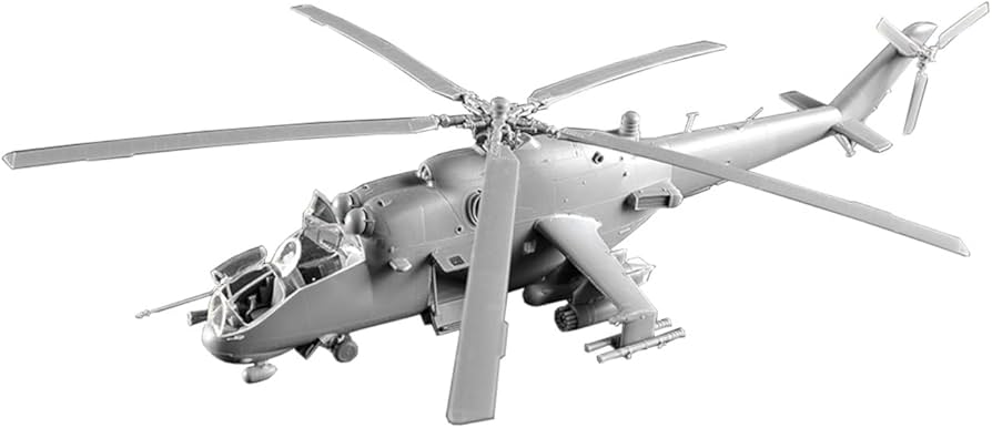 Amazon | トランペッター 1/48 Mi-24P ハインドF 攻撃ヘリコプター
