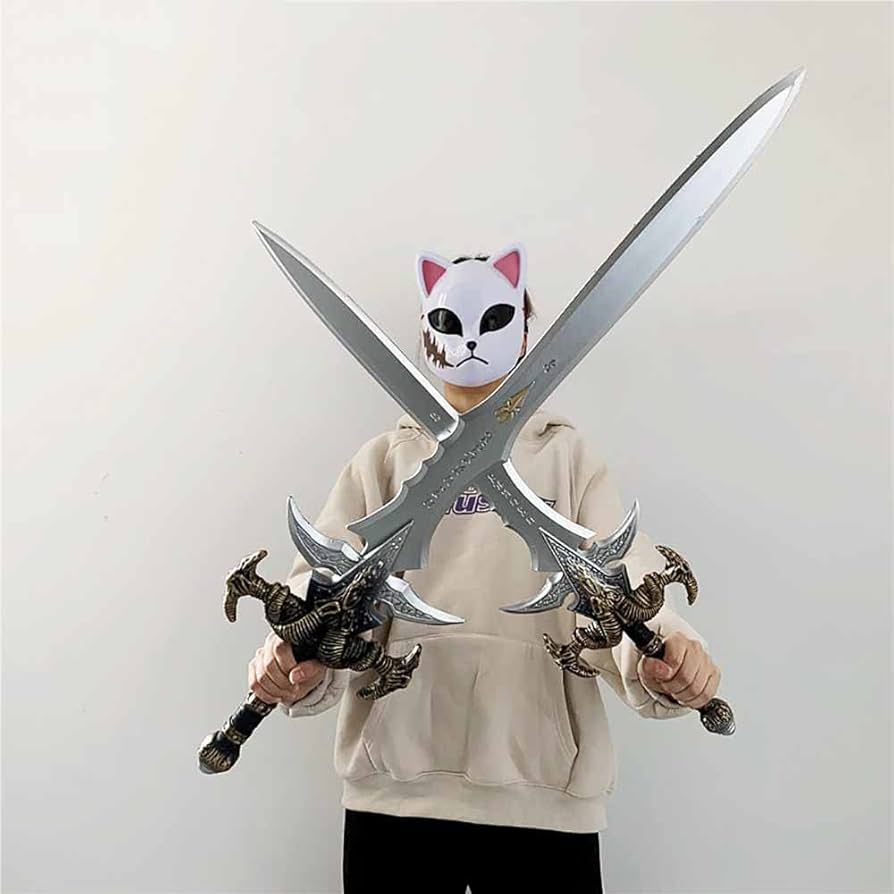 Amazon.co.jp: WANHUI 剣 おもちゃ刀かたな ゲーム魔獣の世界模造刀