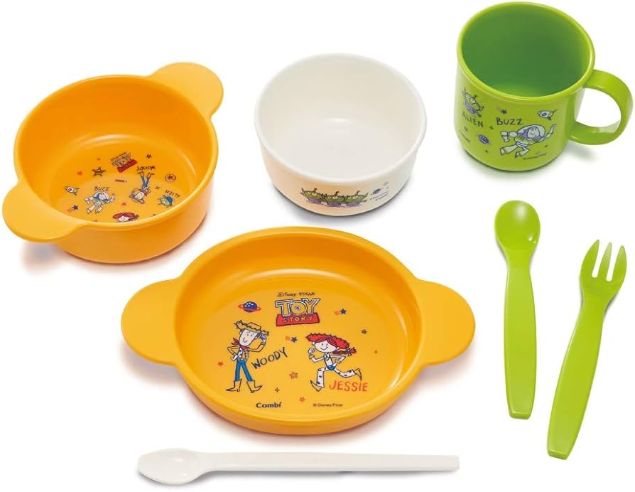 Amazon | コンビ スマイル食器セット H ディズニー トイ・ストーリー