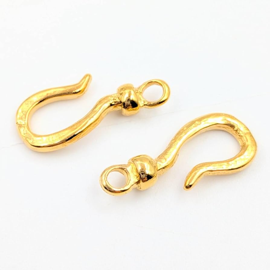 Amazon.co.jp: 20個 フック クラスプ 留め金 ゴールド 13mm ネックレス