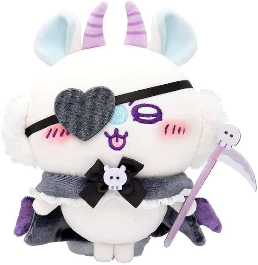 Amazon.co.jp: ちいかわ てんし あくま ぬいぐるみS あくまなモモンガ